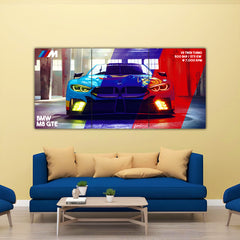 BMW M8 GTE Split Poster