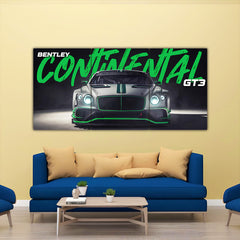 Bentley Continental GT3 Split Poster
