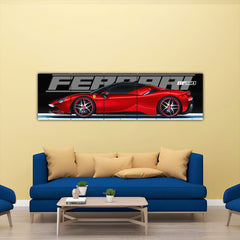 Ferrari SF90 - 5 Panel Split Poster