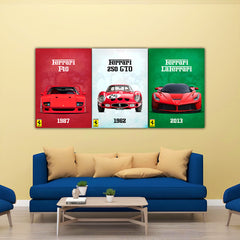 Ferrari Generation Split Poster
