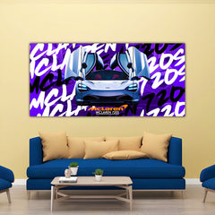 McLaren 720S Split Poster