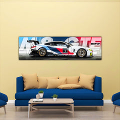 BMW M8 GTE (5 Panel) Split Poster