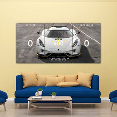 Koenigsegg Regera Split Poster