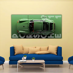 Porsche 911 Split Poster