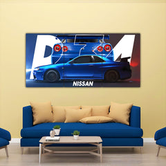 Nissan R34 Split Poster