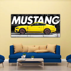 Ford Mustang Split Poster