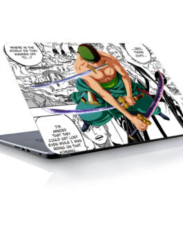Zorro Manga Design Laptop Skin