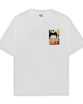 Kid Goku Oversized T-Shirt (Minimalistic Collection)