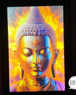 Gautam Buddha LED Frame