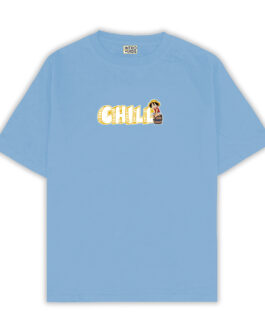 Chill Luffy Oversized T-Shirt (Minimalistic Collection)