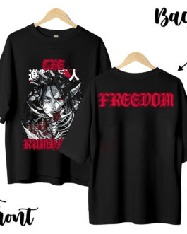 “FREEDOM” Eren Yeager Exclusive Oversize T-Shirt