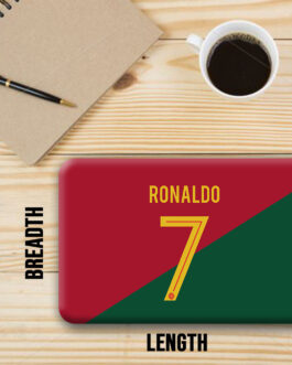 Ronaldo Portugal Jersey Laptop Skin