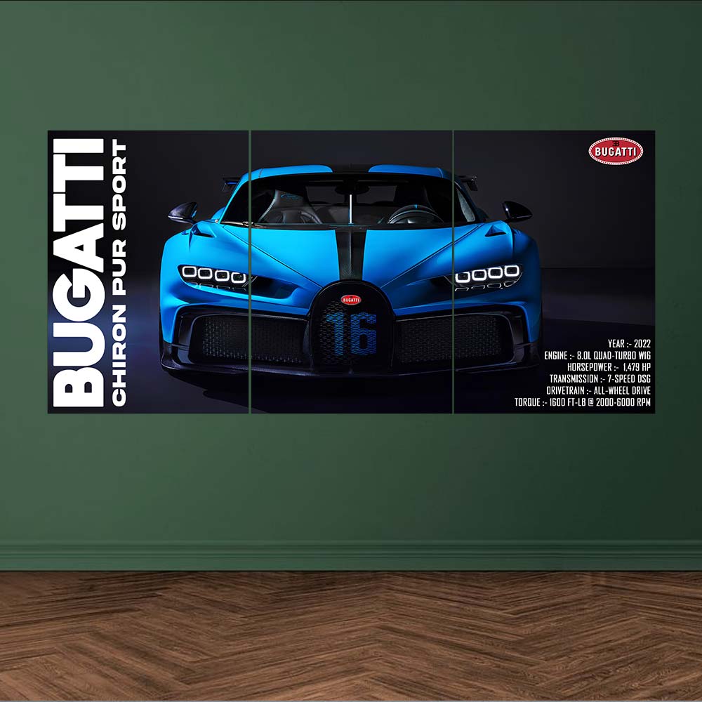 Bugatti Chiron Pur Sport Split Design