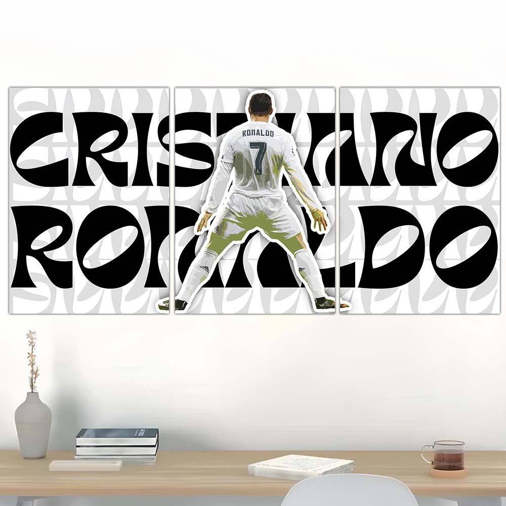 Ronaldo Suiii Celebration Split Design