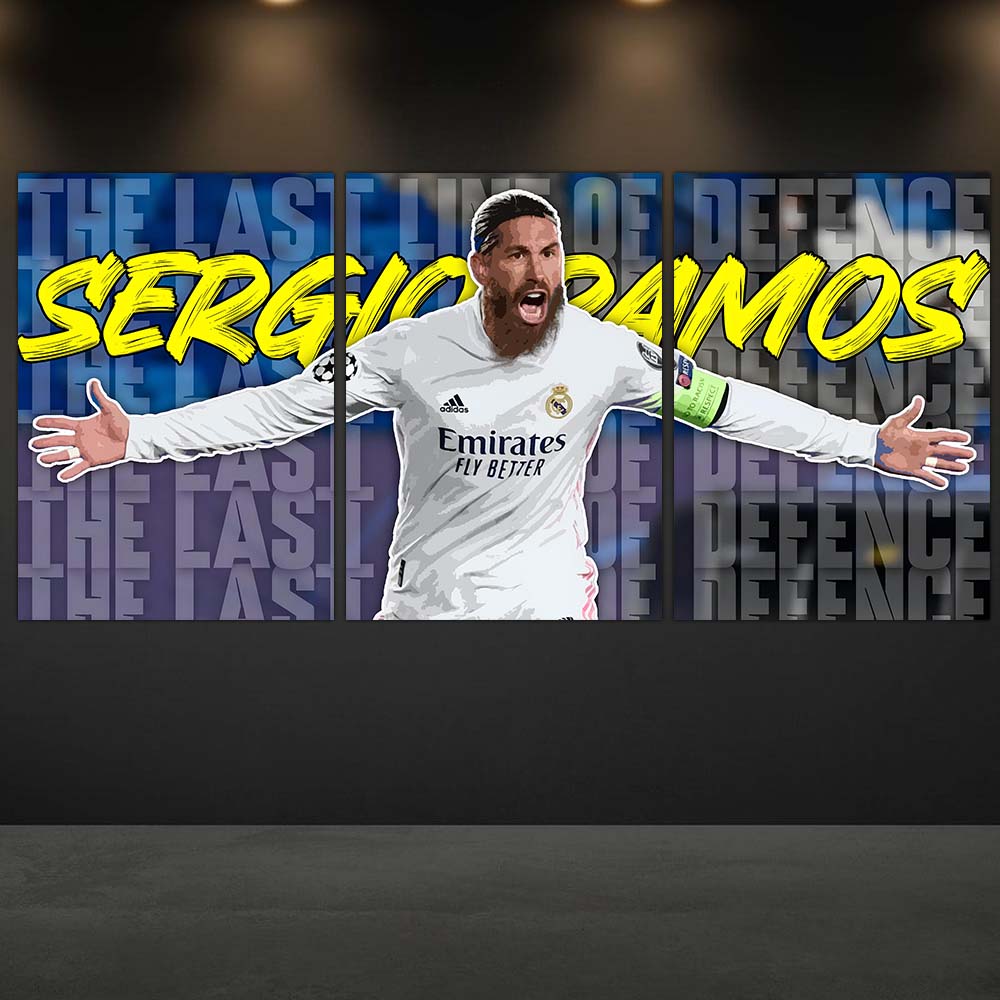 Sergio Ramos The Last Line Of Defense Split Design