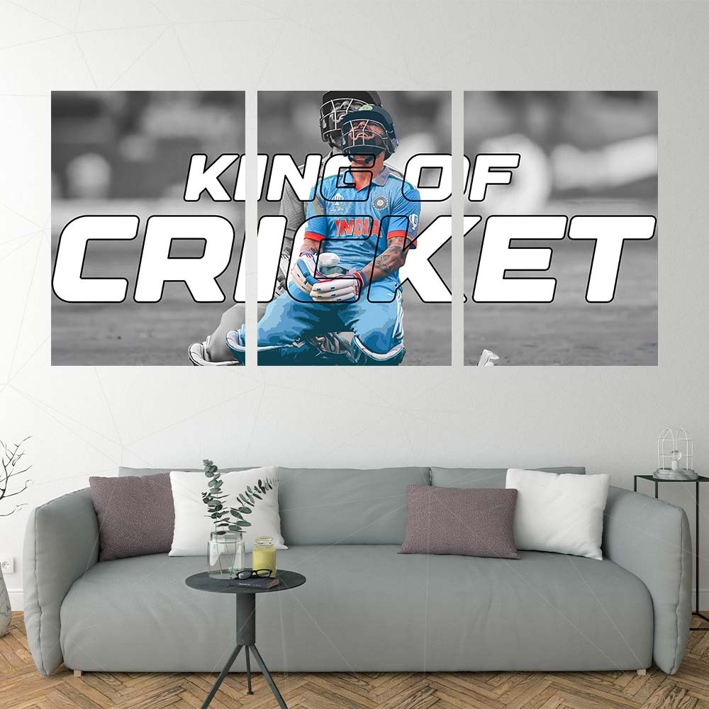 King Of Cricket Split Design