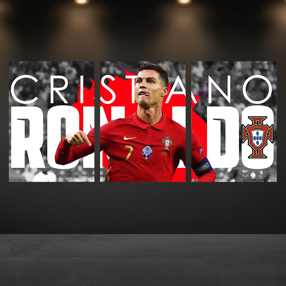 Ronaldo Portugal Split Design