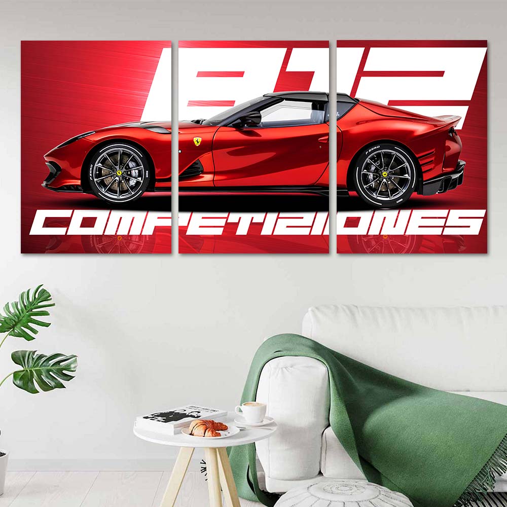 Ferrari 812 Competizione Split Design