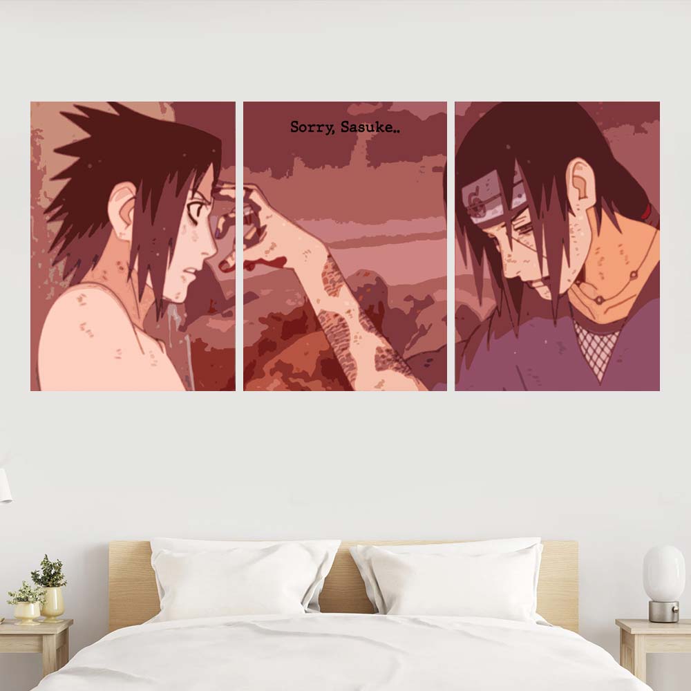 Sorry Sasuke Split Design