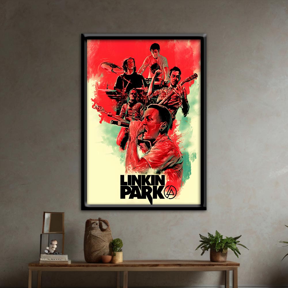 Linkin Park Band Poster