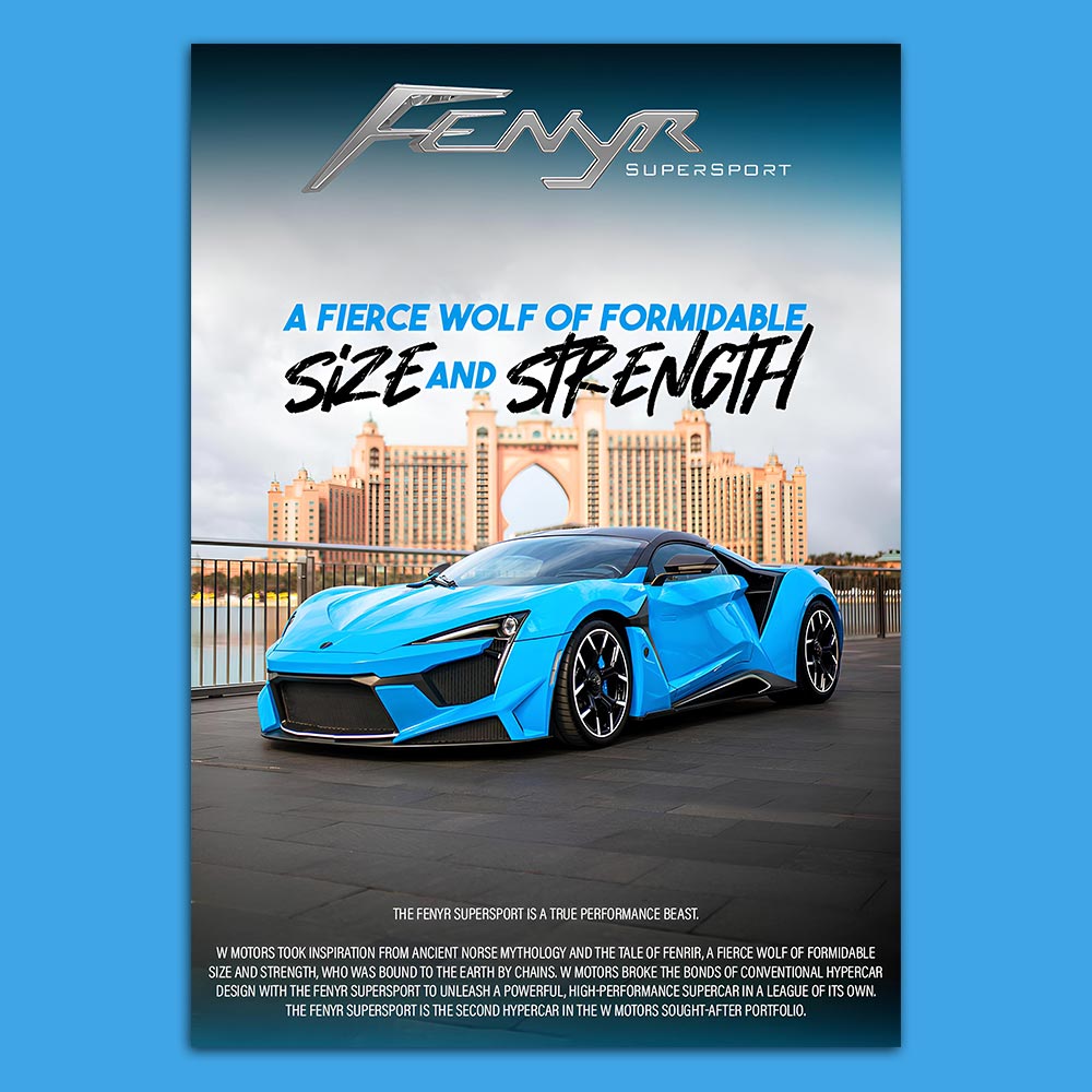 W-Motors Fenyr SuperSport Poster