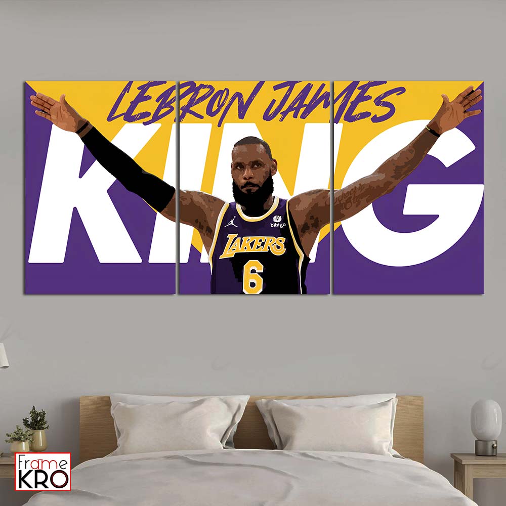 King James Split Poster