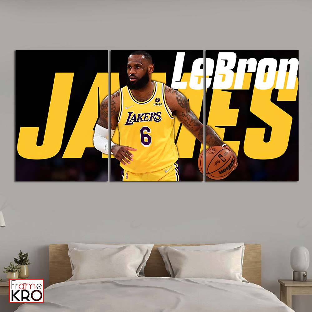 Lebron James #2 Split Poster