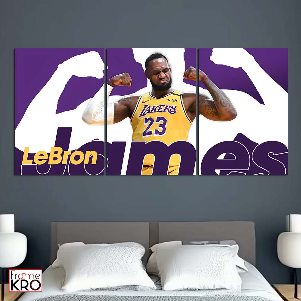 Lebron James #1 Split Poster