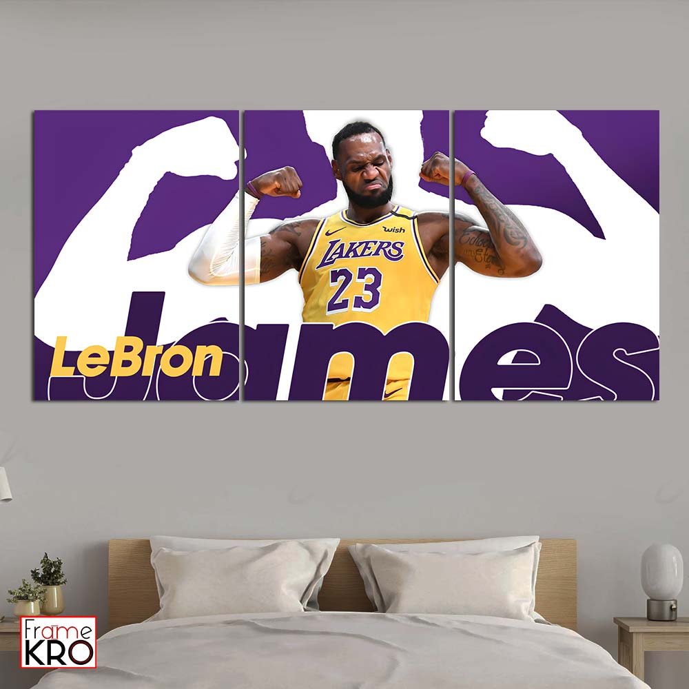 Lebron James #1 Split Poster